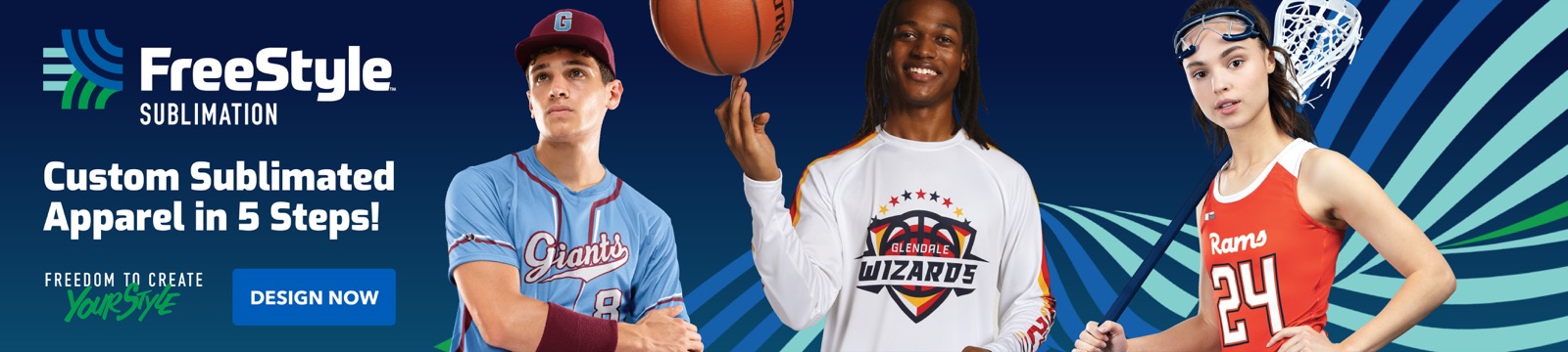 FreeStyle sublimation — design your team style